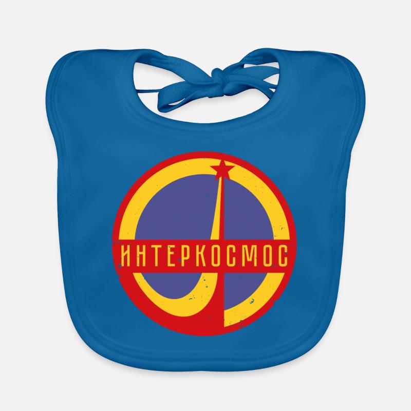 Intercosmos Sputnik espace cadeau URSS Bavoir bio Bébé