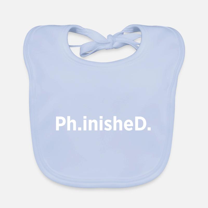 Student Phd Uni Abschluss Geschenk Baby Bio-Lätzchen