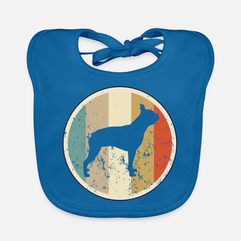 Boston Terrier Baby Bio-Lätzchen