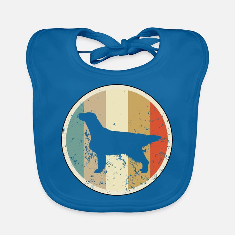 Flat Coated Retriever Baby Bio-Lätzchen