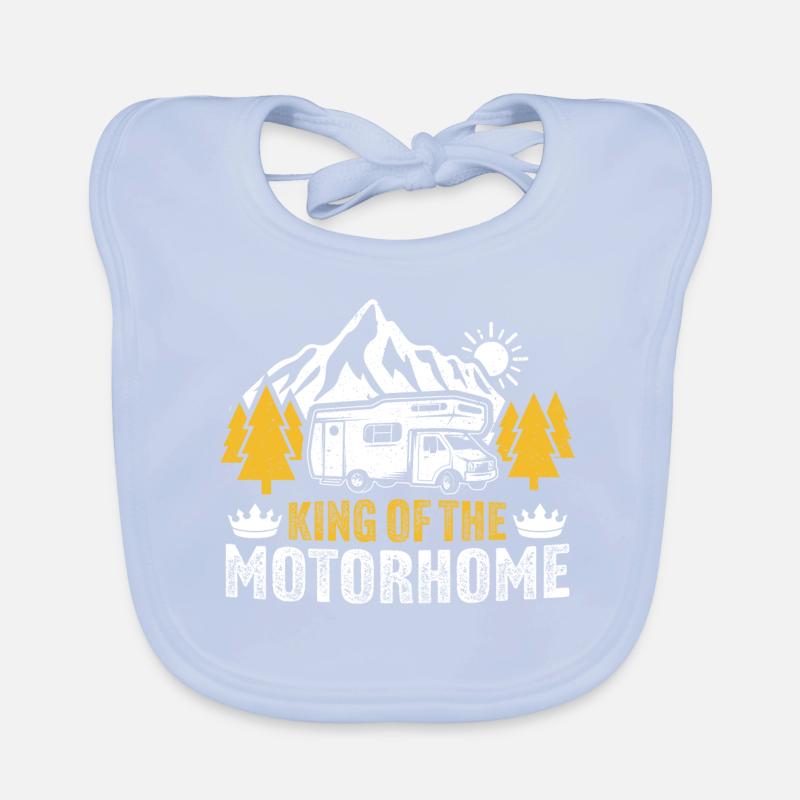 König des Wohnmobils Baby Bio-Lätzchen