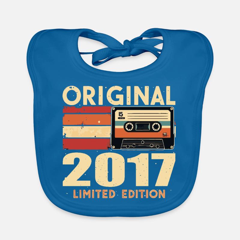 Anniversaire 2017 - Légendaire depuis 2017 Cadeau 2017 Bavoir bio Bébé
