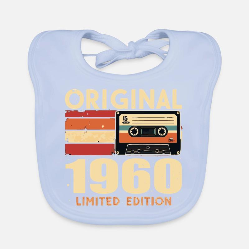 Geburtstag 1960 - Legendär Seit 1960 Geschenk 1960 Baby Bio-Lätzchen