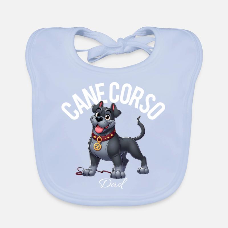 cane corso dad 3 Bavoir bio Bébé