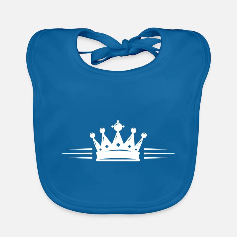 Couronne majestueuse Bavoir bio Bébé
