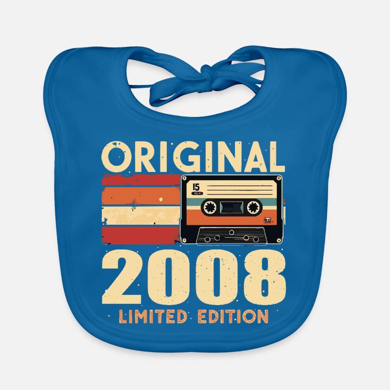 Geburtstag 2008 - Legendär Seit 2008 Geschenk 2008 Baby Bio-Lätzchen