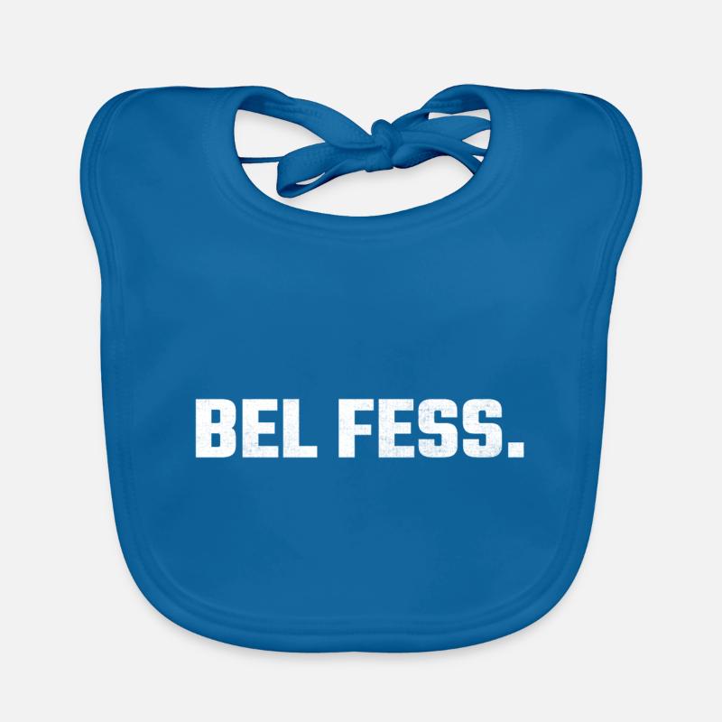 Nice fess - imprimé Bavoir bio Bébé