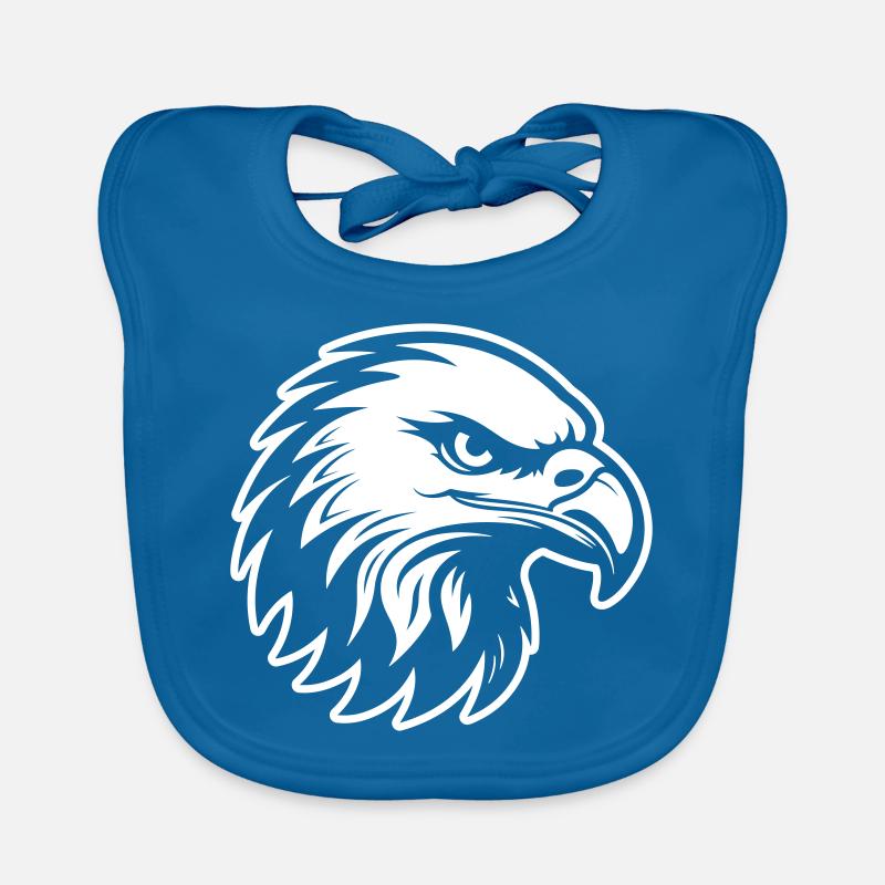 Adler Kopf Baby Bio-Lätzchen