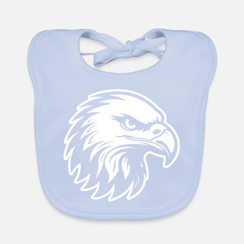 Eagle Head Organic Baby Bibs