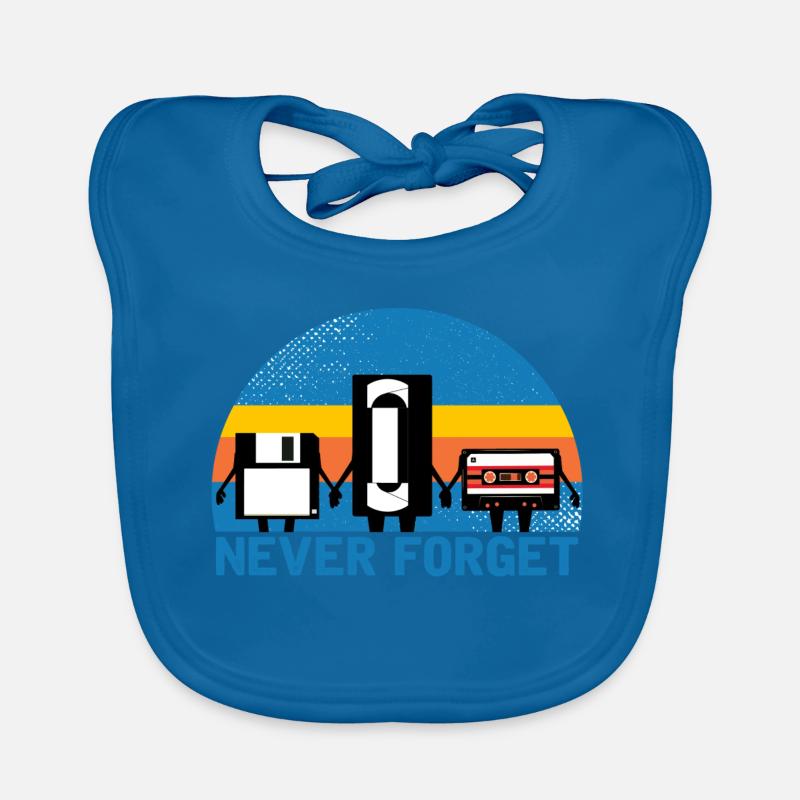Never Forget Organic Baby Bibs