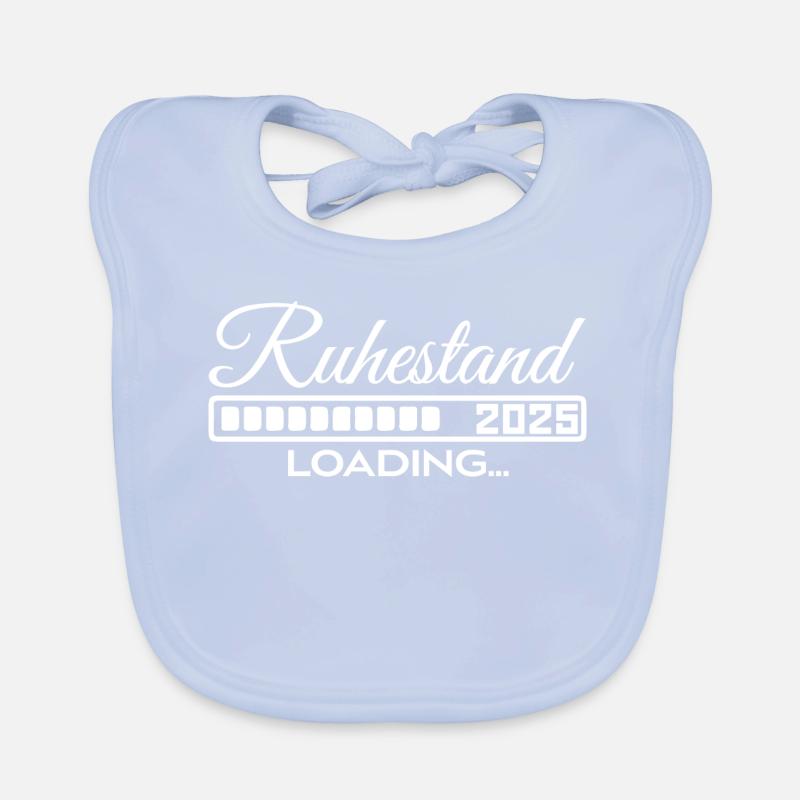 Ruhestand 2025 loading Baby Bio-Lätzchen