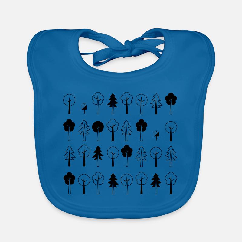 Orienteering [01.1] [orienteering] [V] Organic Baby Bibs