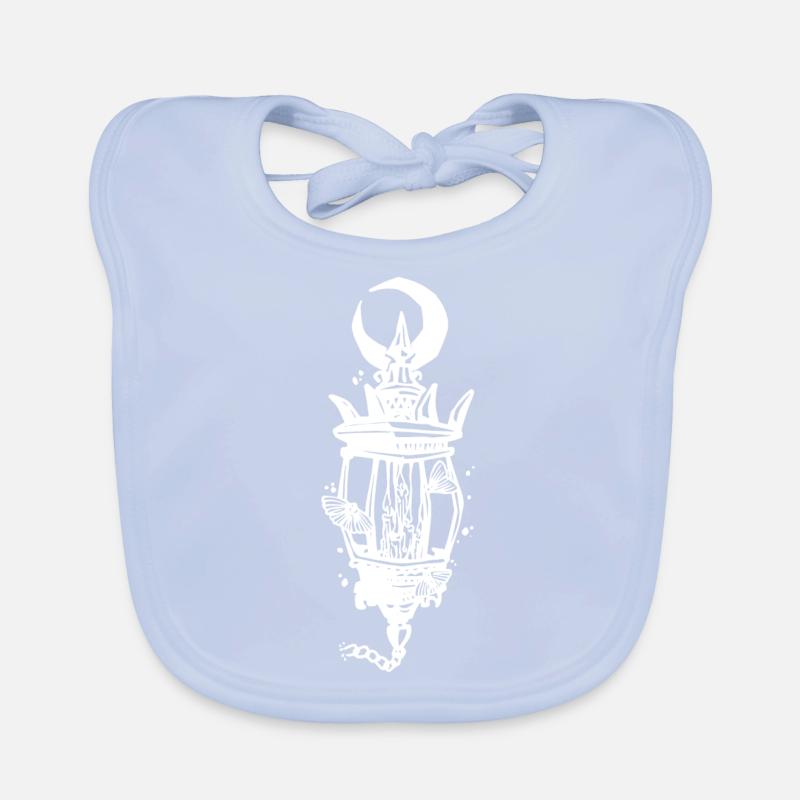 Gothic lantern Organic Baby Bibs