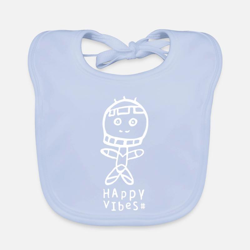 AMBIANCE JOYEUSE Vaudou Masculin Bavoir bio Bébé
