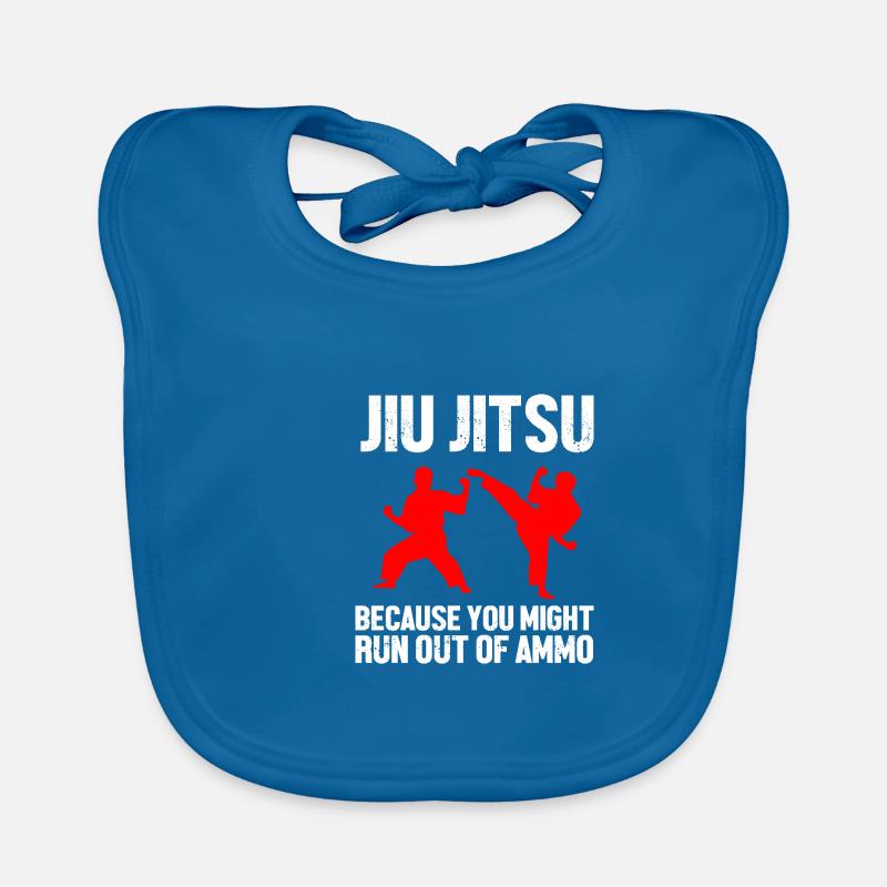 Jiu Jitsu Self Defense Organic Baby Bibs