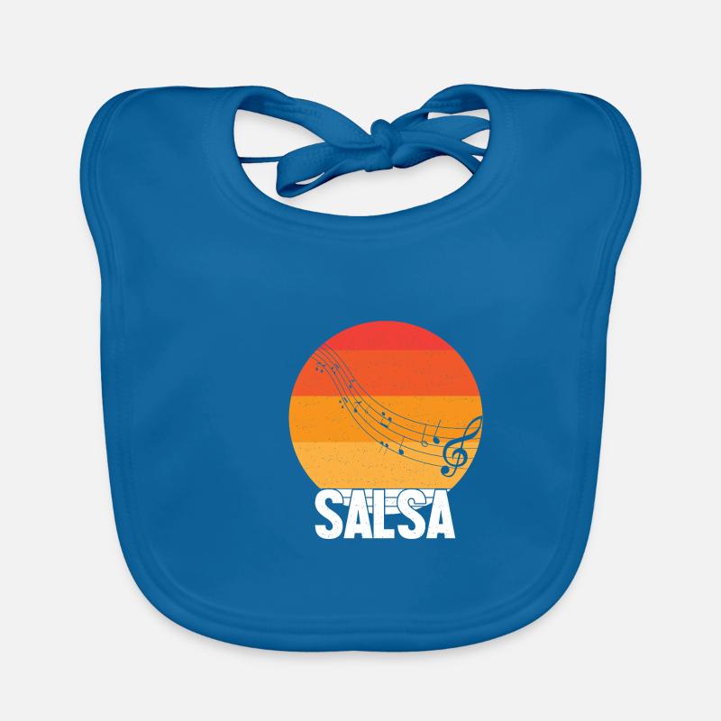 Salsa Tänzer Tänzerin Baby Bio-Lätzchen