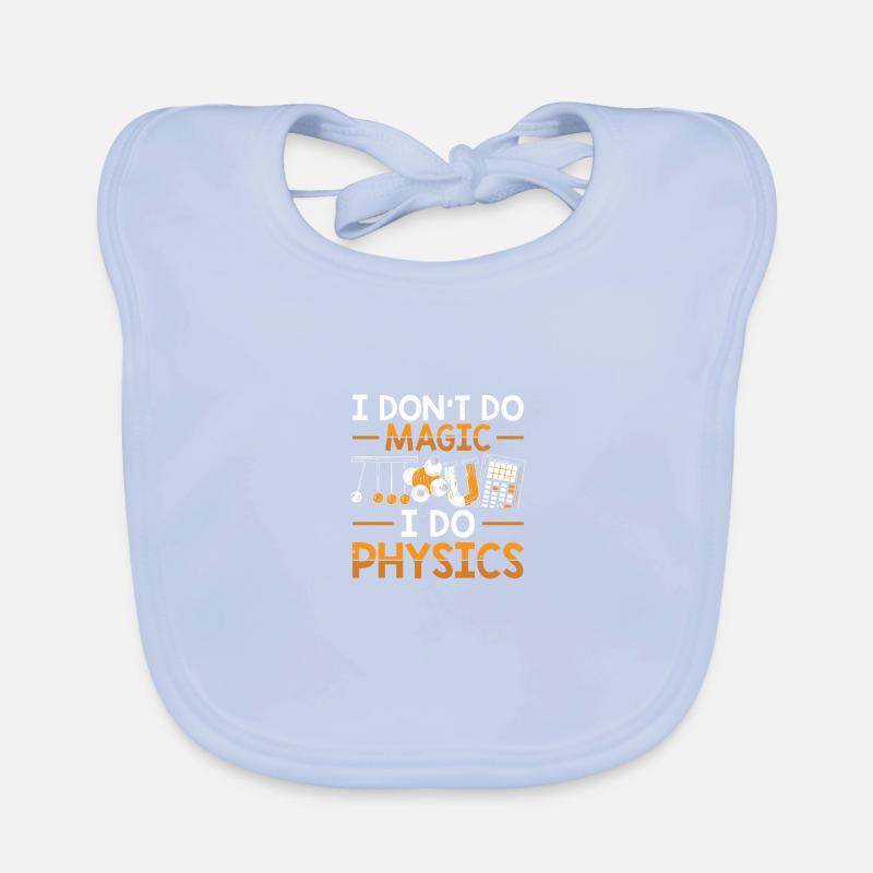 Physicist | Science Physics Students Gifts Organic Baby Bibs
