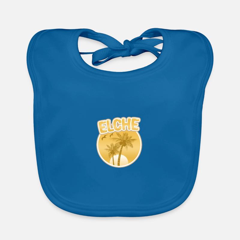Vacances à Elche Bavoir bio Bébé