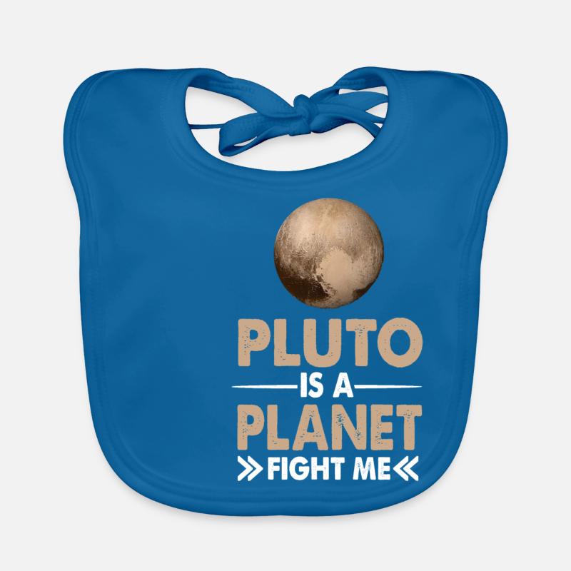 Pluto Planet Organic Baby Bibs