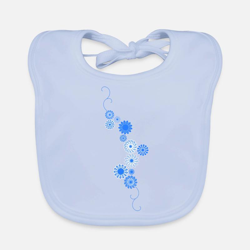 Fleur Bavoir bio Bébé