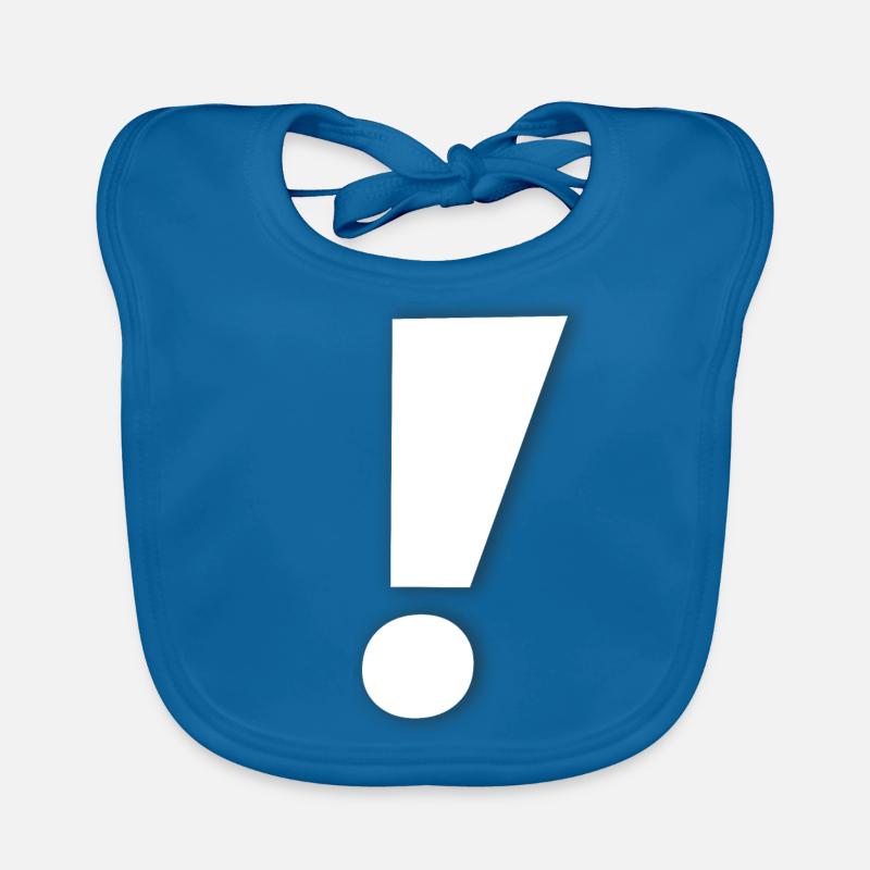 Point d’exclamation Bavoir bio Bébé