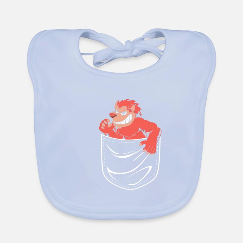 Werwolf Baby Bio-Lätzchen
