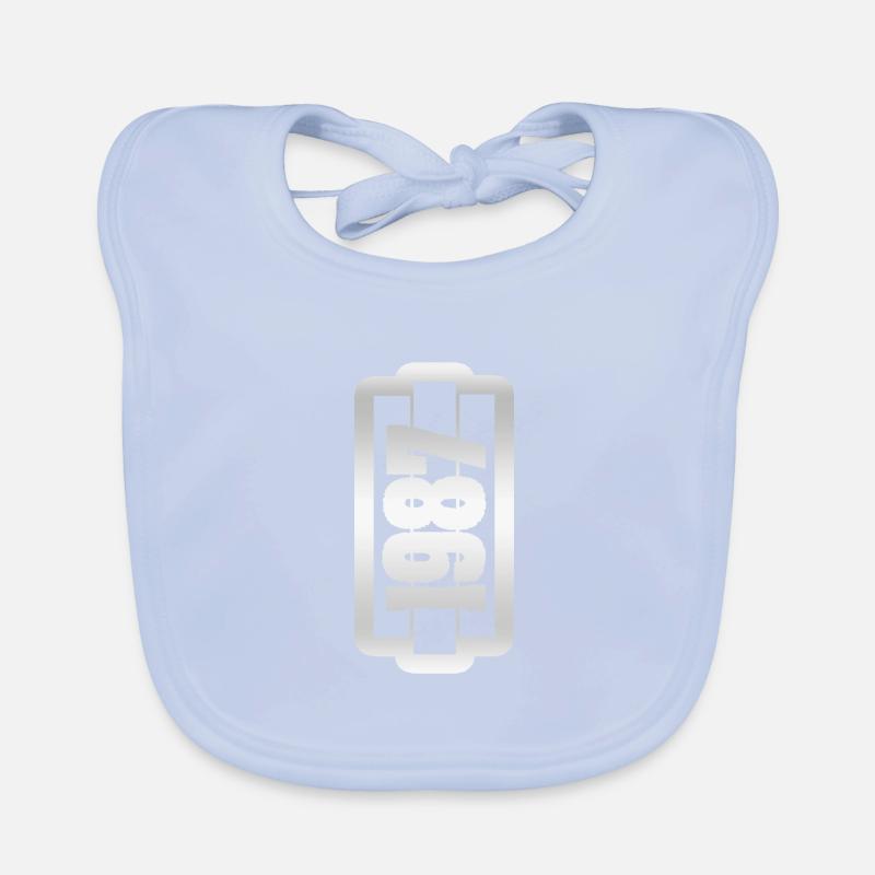 Born 1987 Organic Baby Bibs