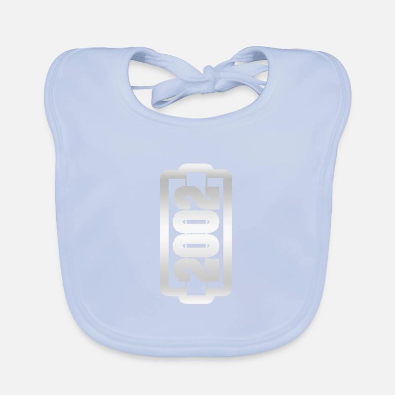Born in 2002 Organic Baby Bibs