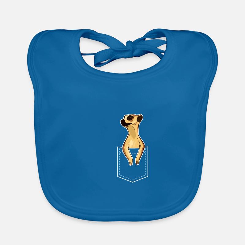 Erdmännchen Baby Bio-Lätzchen