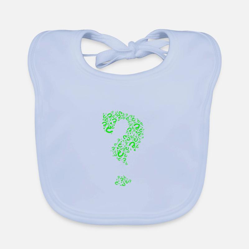 point d'interrodation Bavoir bio Bébé