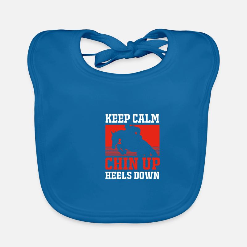 Springreiten Springpferd Baby Bio-Lätzchen