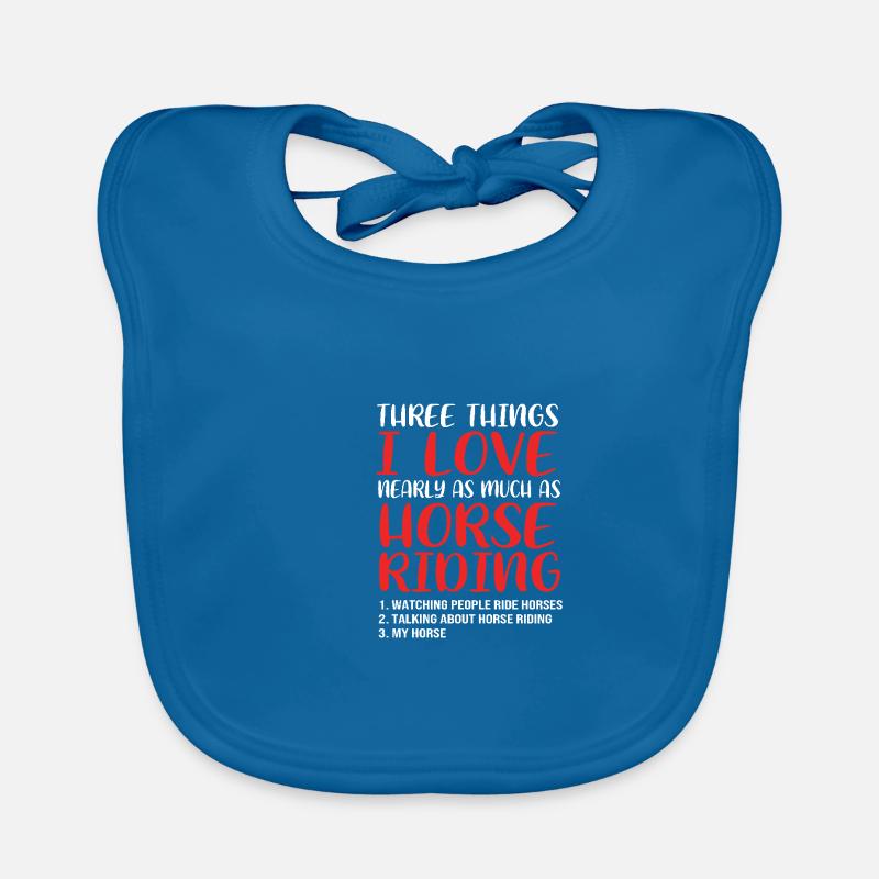 Show Jumping Show Jumping Organic Baby Bibs