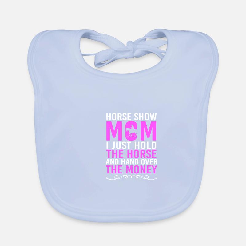 Show Jumping Show Jumping Organic Baby Bibs