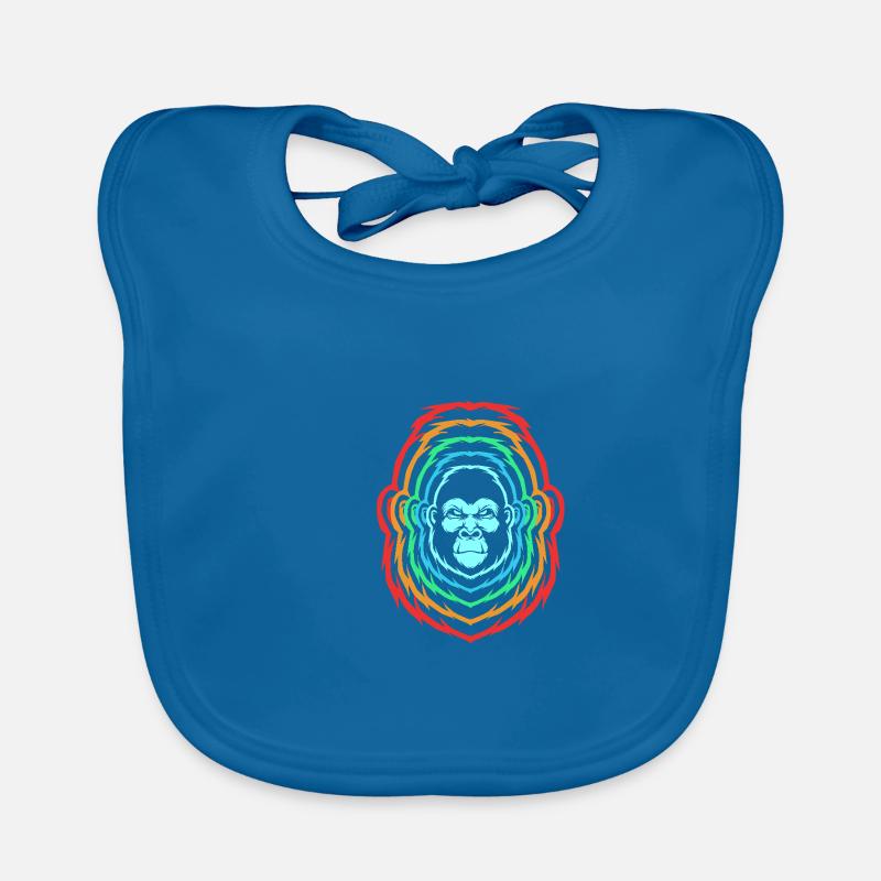 Gorille Bavoir bio Bébé