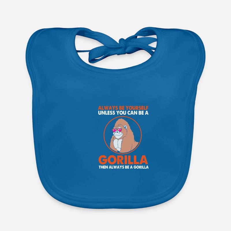 Gorille Bavoir bio Bébé