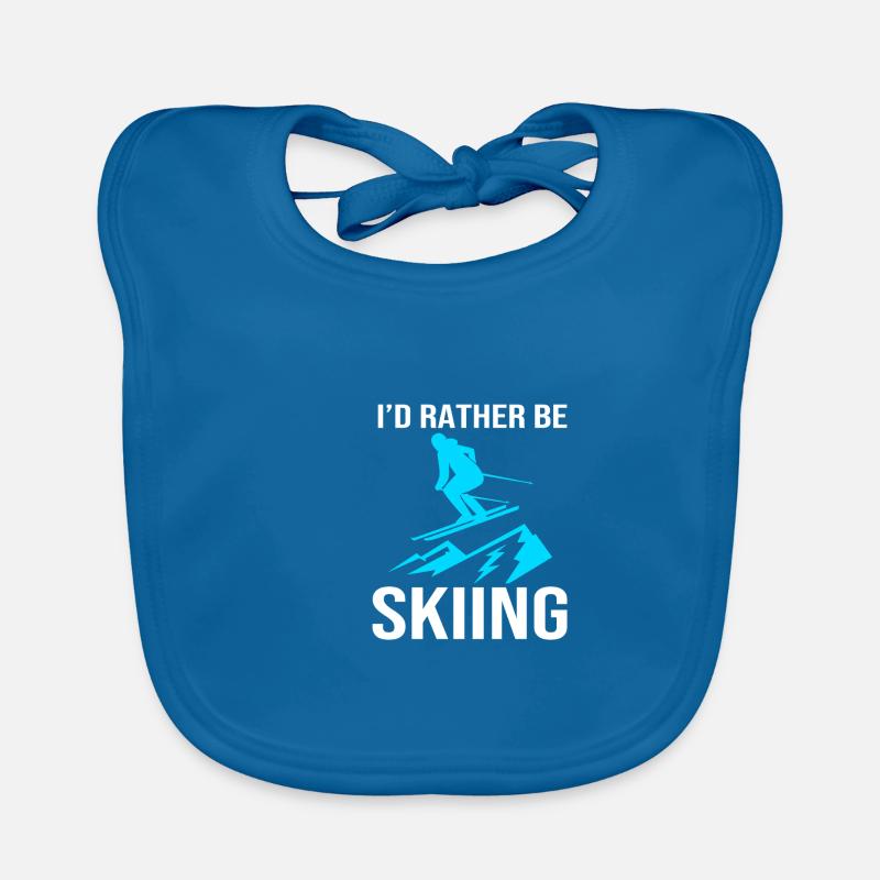 Ski Skiurlaub Baby Bio-Lätzchen