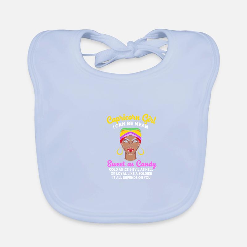 Signe du zodiaque Capricorne Bavoir bio Bébé
