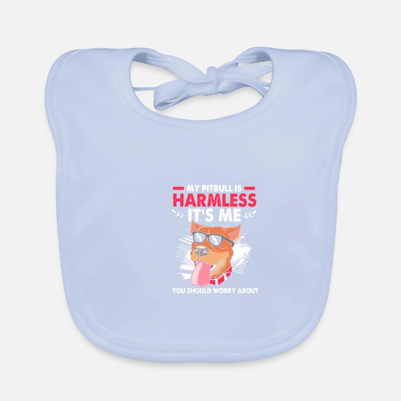 Pitbull Bavoir bio Bébé