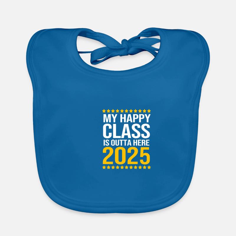 Klasse von 2025 Baby Bio-Lätzchen