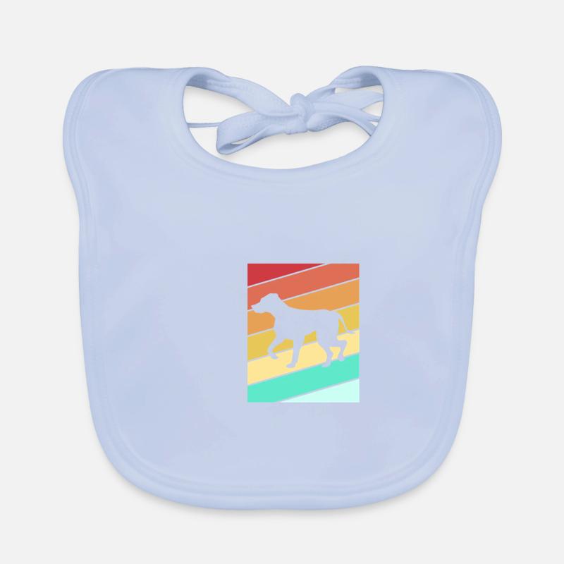 Rhodésian Ridgeback Bavoir bio Bébé