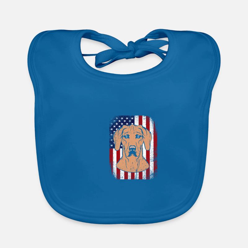 Rhodesian Ridgeback Baby Bio-Lätzchen