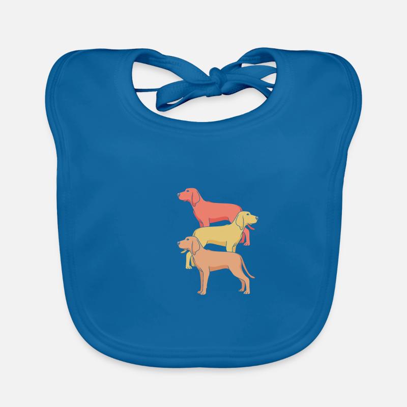 Redbone Coonhound Baby Bio-Lätzchen