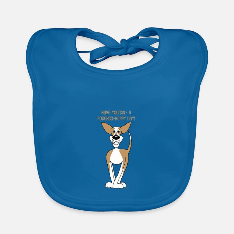 Podenco Smile Baby Bio-Lätzchen