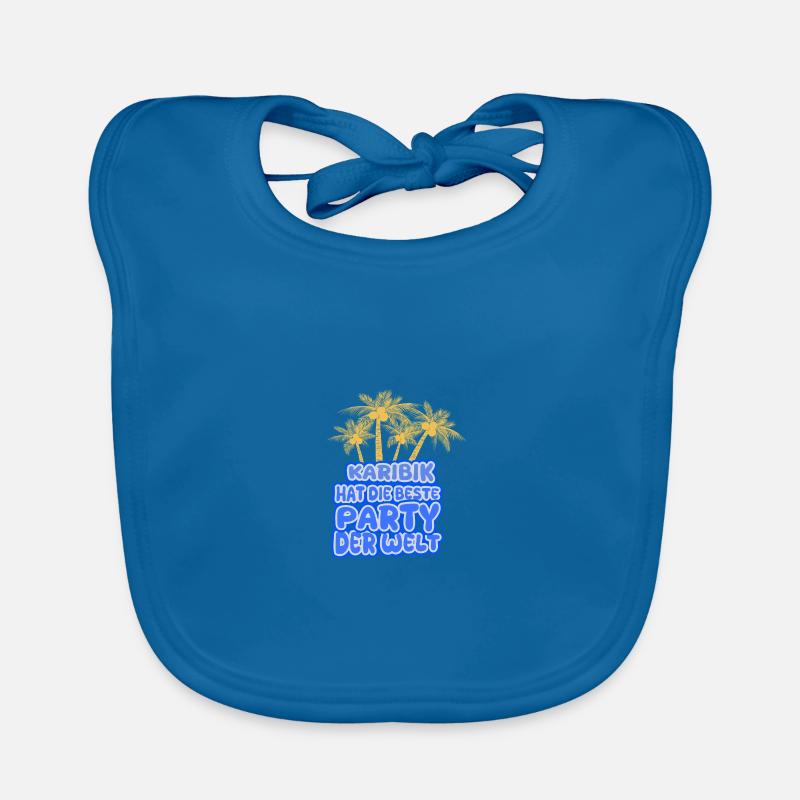 Vacances Caraïbes Bavoir bio Bébé
