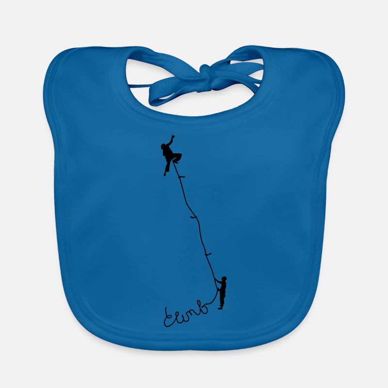 Climbing 1 Organic Baby Bibs