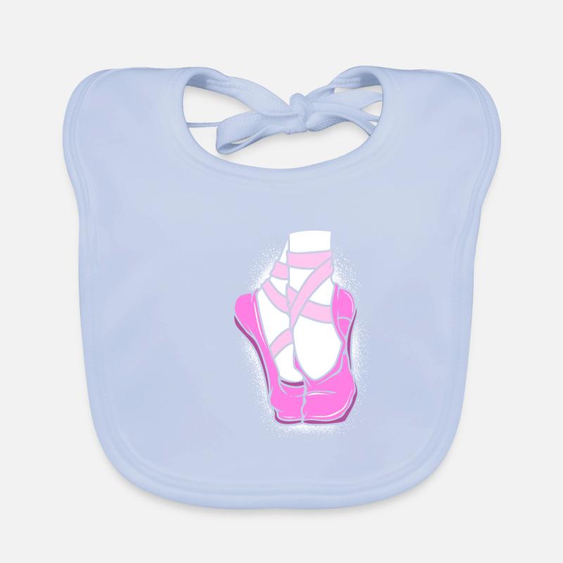 Danseuse de ballet Bavoir bio Bébé