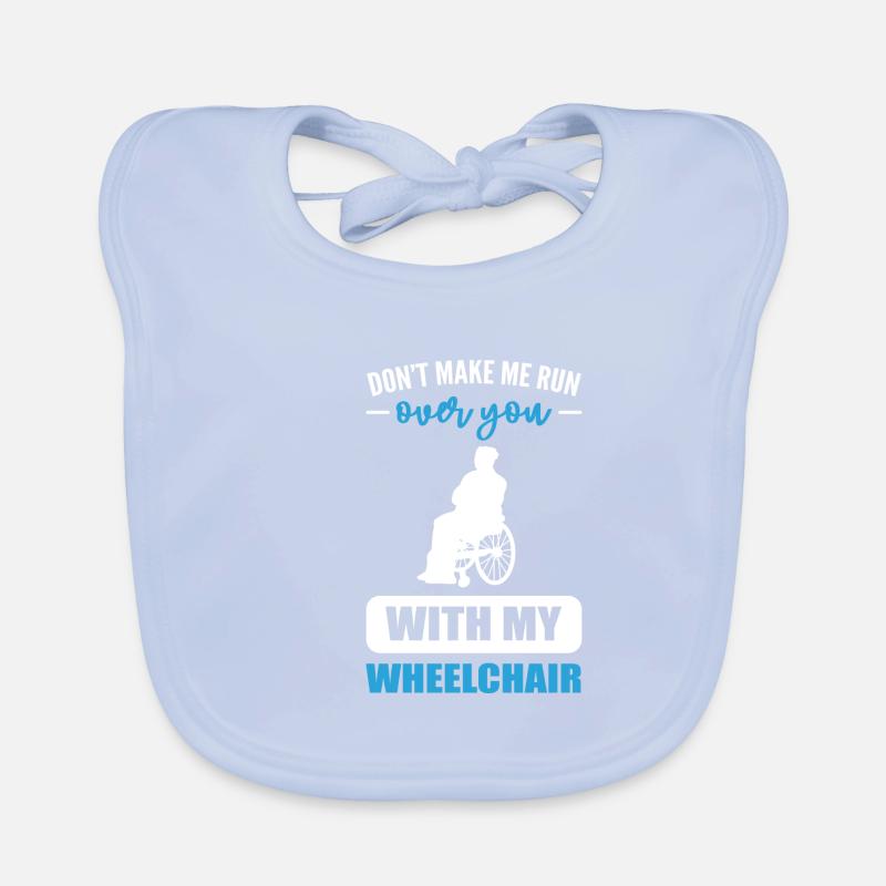 Rollstuhl Baby Bio-Lätzchen