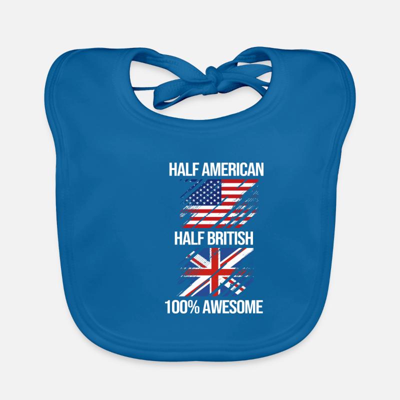 Angleterre Anglais Bavoir bio Bébé