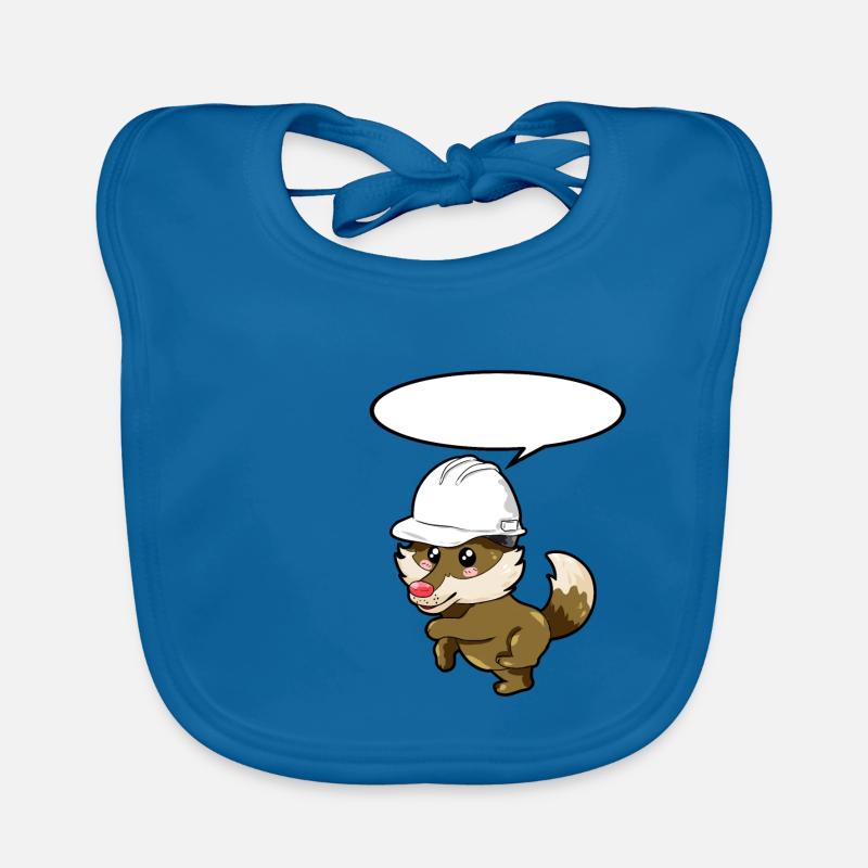 Engineer Wolf Organic Baby Bibs