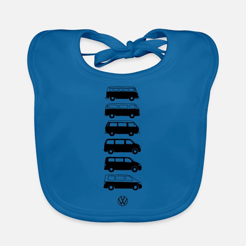 Volkswagen Verticale VW Camper Evolution Avec Logo Bavoir bio Bébé